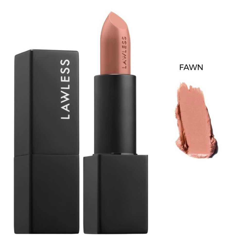 Lawless Satin Luxe Classic Cream Lipstick Fawn